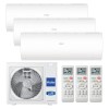Haier Pearl Trial Split-Klimaanlage 9000+9000+9000BTU 2,5kW+2,5+2,5kW WLAN R32 Haier Pearl Trial Split-Klimaanlage 9000+9000+9000BTU 2,5kW+2,5+2,5kW WLAN R32