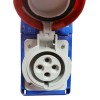 Gewiss vertikale verriegelte Steckdose 3P+E 32A IP67 GW66341N Gewiss vertikale verriegelte Steckdose 3P+E 32A IP67 GW66341N