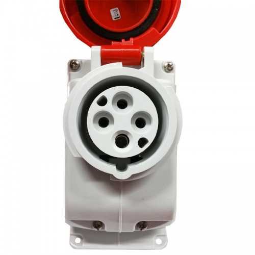 Gewiss vertikale 3P+E 16A IP55 verriegelte Steckdose GW66474 Gewiss vertikale 3P+E 16A IP55 verriegelte Steckdose GW66474