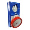 Gewiss vertikale verriegelte Steckdose 3P+N+E 32A IP67 GW66342N Gewiss vertikale verriegelte Steckdose 3P+N+E 32A IP67 GW66342N