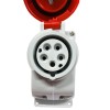 Gewiss vertikale verriegelte Steckdose 3P+N+E 16A IP55 GW66475 Gewiss vertikale verriegelte Steckdose 3P+N+E 16A IP55 GW66475