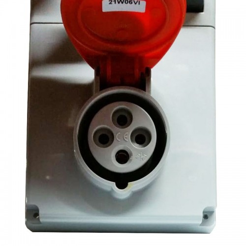 Legrand Kompaktsteckdose mit Verriegelung 3P+E 3X16A+E 400V IP44 057205 Legrand Kompaktsteckdose mit Verriegelung 3P+E 3X16A+E 400V IP44 057205