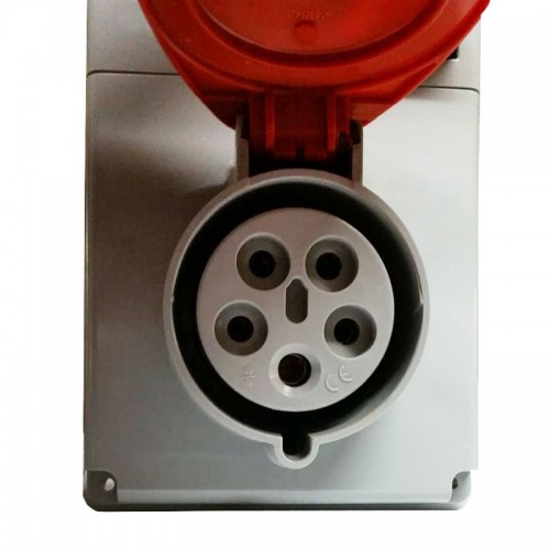 Steckdose mit Verriegelung Legrand Tempra 3P+N+E 3X32A+NT 400V IP44 057214 Steckdose mit Verriegelung Legrand Tempra 3P+N+E 3X32A+NT 400V IP44 057214