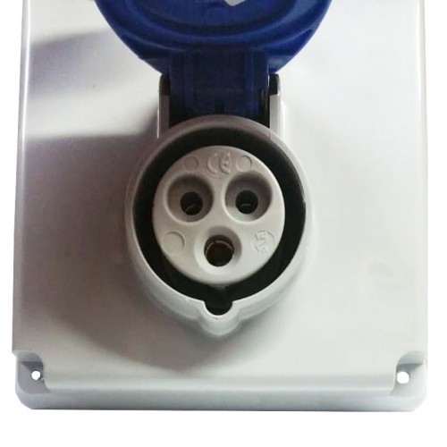 Steckdose mit Verriegelung Legrand Tempra compact 2P+E 2X16A+E 230V IP44 057304 Steckdose mit Verriegelung Legrand Tempra compact 2P+E 2X16A+E 230V IP44 057304