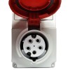 Schneider Vertikale verriegelte Steckdose 3X16A+NT 400V IP65 82186 Schneider Vertikale verriegelte Steckdose 3X16A+NT 400V IP65 82186
