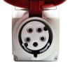 Schneider Vertikale verriegelte Steckdose 3X32A+NT 400V IP65 82197 Schneider Vertikale verriegelte Steckdose 3X32A+NT 400V IP65 82197