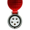 Palazzoli CEE-Industriesteckdose 3P+N+E 16A 400V IP44 Palazzoli CEE-Industriesteckdose 3P+N+E 16A 400V IP44