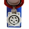 Gewiss vertikale verriegelte Steckdose 3P+N+E 32A IP67 GW66320N Gewiss vertikale verriegelte Steckdose 3P+N+E 32A IP67 GW66320N
