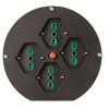 Fanton Scheibe Ø 145 mm mit 4 schuko Steckdosen 01906 Fanton Scheibe Ø 145 mm mit 4 schuko Steckdosen 01906