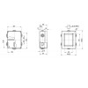 Gewiss Abzweigdose mit Gummidichtungen IP55 120x80x50 GW44005 Gewiss Abzweigdose mit Gummidichtungen IP55 120x80x50 GW44005