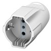 Bticino Kupplung Typ P30 2P+E 16A weiß S2674TAE Bticino Kupplung Typ P30 2P+E 16A weiß S2674TAE