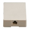 Fanton Steckdose plug 6/4 mit doppelseitigem Kleber 22250 Fanton Steckdose plug 6/4 mit doppelseitigem Kleber 22250