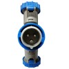 Palazzoli CEE-Industriemultiplikator 2P+E-Stecker und 3 2P+E-Steckdosen Palazzoli CEE-Industriemultiplikator 2P+E-Stecker und 3 2P+E-Steckdosen