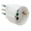 Fanton Adapter für 16A+T Stecker und Schuko Steckdose 82130 Fanton Adapter für 16A+T Stecker und Schuko Steckdose 82130