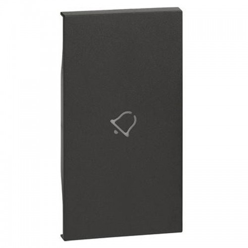 Bticino Living Now Bezug mit Glockensymbol 2M schwarz KG01M2D Bticino Living Now Bezug mit Glockensymbol 2M schwarz KG01M2D