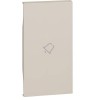 Bticino Living Now Bezug mit Glockensymbol 2M sand KM01M2D Bticino Living Now Bezug mit Glockensymbol 2M sand KM01M2D