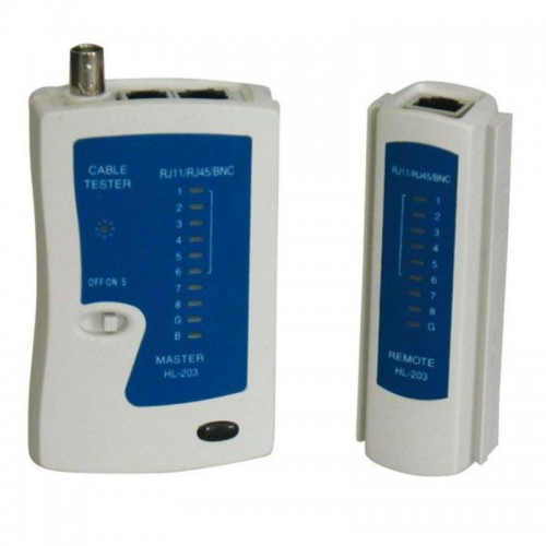 Melchioni LAN-Kabelprüfgerät HL-203 489905002 Melchioni LAN-Kabelprüfgerät HL-203 489905002