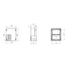 Gewiss Außenbox mit transparentem Deckel 150x110x70 GW44426 Gewiss Außenbox mit transparentem Deckel 150x110x70 GW44426