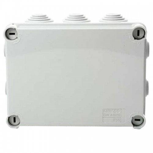 Gewiss-Aussenkasten mit IP55-Durchführungen 150x110x70 GW44026 Gewiss-Aussenkasten mit IP55-Durchführungen 150x110x70 GW44026