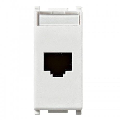 Vimar Plana Datendose RJ45 CAT6 UTP weiß 14339.6 Vimar Plana Datendose RJ45 CAT6 UTP weiß 14339.6