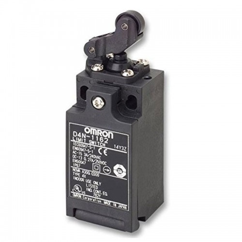 Omron Endschalter mit Kunststoff-Rollenhebel D4N1162-17012600 Omron Endschalter mit Kunststoff-Rollenhebel D4N1162-17012600