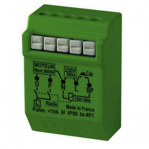 Yokis Urmet 5454467 MVR500ERP Funksteuerungsmodul für Rollläden Yokis Urmet 5454467 MVR500ERP Funksteuerungsmodul für Rollläden