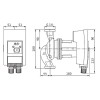 Wilo Maxo Umwälzpumpe mit Nassläufer 25/0,5-10 PN 10 G 1 1/2 zoll 180mm 2120640 Wilo Maxo Umwälzpumpe mit Nassläufer 25/0,5-10 PN 10 G 1 1/2 zoll 180mm 2120640
