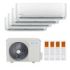 Clivet Quadri Split Essential 2 Klimaanlage 12+12+12+12BTU Inverter R32 A++ Clivet Quadri Split Essential 2 Klimaanlage 12+12+12+12BTU Inverter R32 A++