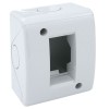 Ave freistehendes Gehäuse IP40 1 Modul S.45 45Q41 Ave freistehendes Gehäuse IP40 1 Modul S.45 45Q41