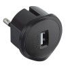 Bticino Adapter USB-Stecker 1,5A mit deutschem Stecker anthrazit S3625GU Bticino Adapter USB-Stecker 1,5A mit deutschem Stecker anthrazit S3625GU