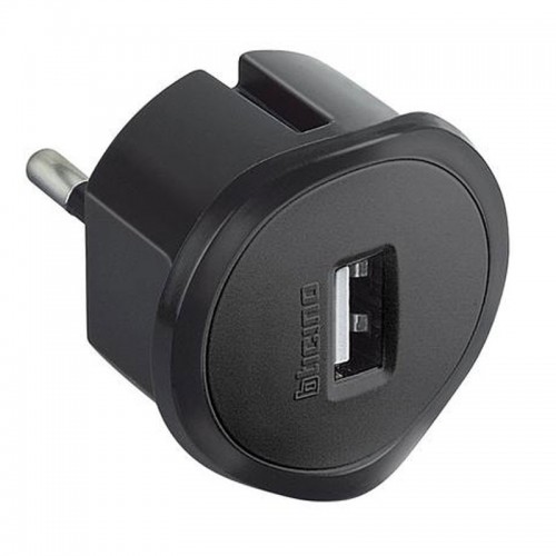 Bticino Adapter USB-Stecker 1,5A mit deutschem Stecker anthrazit S3625GU Bticino Adapter USB-Stecker 1,5A mit deutschem Stecker anthrazit S3625GU