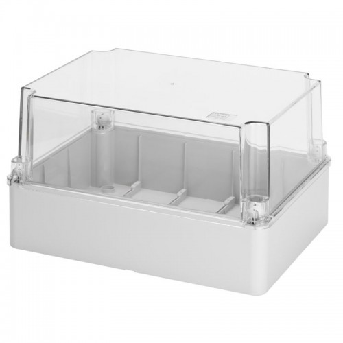 Gewiss Außenbox mit transparentem Deckel 240x190x160 GW44438 Gewiss Außenbox mit transparentem Deckel 240x190x160 GW44438