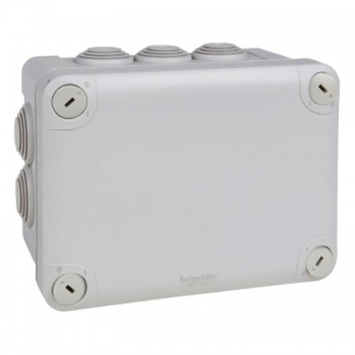 Schneider IP55 Abzweigdose 150X105X80 mit Tüllen ENN05007 Schneider IP55 Abzweigdose 150X105X80 mit Tüllen ENN05007
