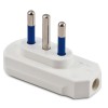 Platzsparender Schutzkontakt-Stecker Master 2P+E 10A 05411 Platzsparender Schutzkontakt-Stecker Master 2P+E 10A 05411