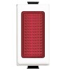 Bticino Matix AM5060R Rotes Glas-Fassungsmodul Bticino Matix AM5060R Rotes Glas-Fassungsmodul