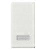 Vimar Plana Wechseltaster mit beleuchtbarem Diffusor Farbe Weiß 14026 Vimar Plana Wechseltaster mit beleuchtbarem Diffusor Farbe Weiß 14026