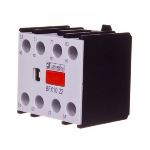Lovato Hilfskontakt für Schütze der Serie BF 2NO+2NC BFX1022 Lovato Hilfskontakt für Schütze der Serie BF 2NO+2NC BFX1022