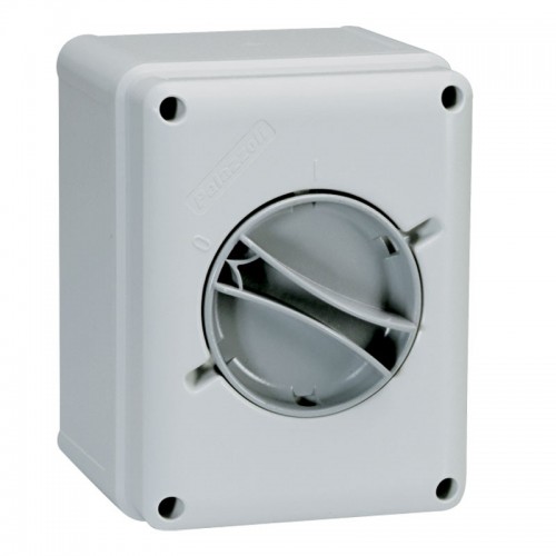 Palazzoli Wandmontierter Trennschalter 2X16A IP65 209162 Palazzoli Wandmontierter Trennschalter 2X16A IP65 209162