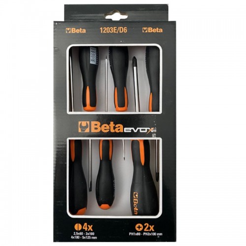 Beta EVOX PH-LPP 6 Schraubendreher-Set 012031006 Beta EVOX PH-LPP 6 Schraubendreher-Set 012031006