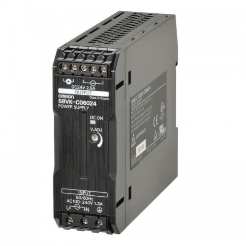 Omron Schaltnetzteil 24DC 2.5A 60W LITE S8VKC06024 Omron Schaltnetzteil 24DC 2.5A 60W LITE S8VKC06024