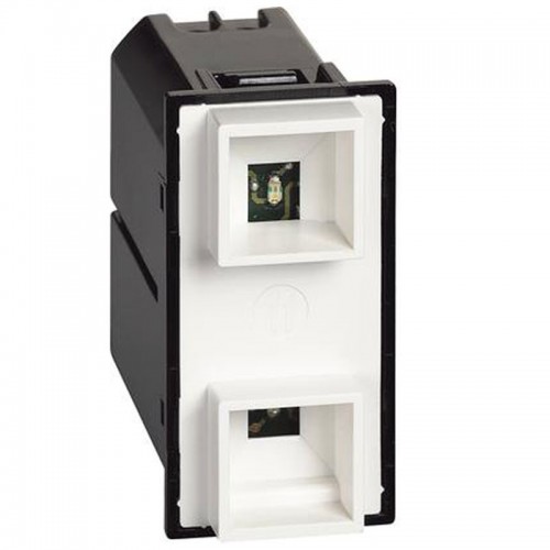 Bticino Living Now rote und grüne LED-Lampenfassung K4373