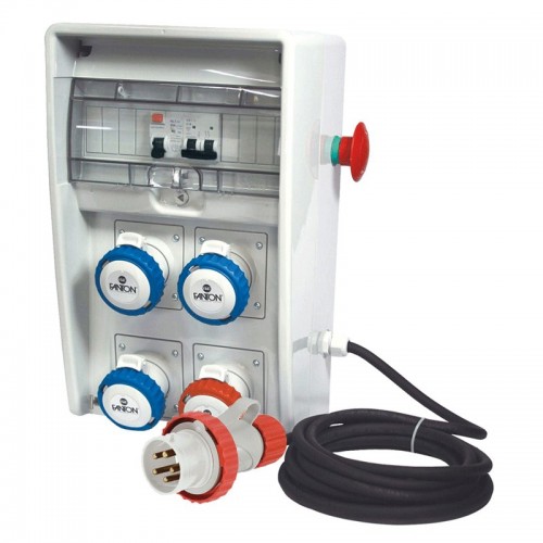 Fanton U250 ASC 9kW Schaltschrank mit 4 CEE Steckdosen und 2 Protektoren 74319 Fanton U250 ASC 9kW Schaltschrank mit 4 CEE Steckdosen und 2 Protektoren 74319