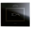 Ave Touch Glas 3 Module Abdeckrahmen für Sistema 44 Steckdosen schwarz glänzend 44PVTCS3NA Ave Touch Glas 3 Module Abdeckrahmen für Sistema 44 Steckdosen schwarz glänzend 44PVTCS3NA
