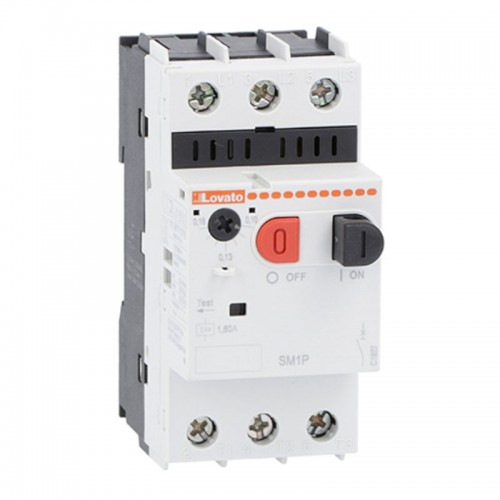 Lovato Motorschutzschalter Int. A 400V 100kA 1,6 bis 2,5A SM1P0250 Lovato Motorschutzschalter Int. A 400V 100kA 1,6 bis 2,5A SM1P0250