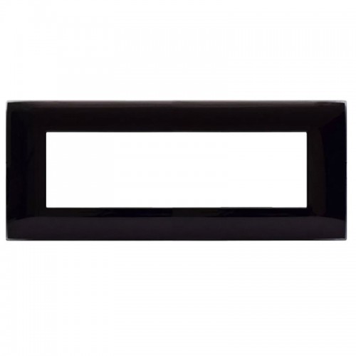 Ave Abdeckrahmen YOUNG44 7 Module schwarz absolut 44PJ07NAL Ave Abdeckrahmen YOUNG44 7 Module schwarz absolut 44PJ07NAL