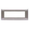 Ave Abdeckrahmen YOUNG44 7 Module metallic grau 44PJ07GM Ave Abdeckrahmen YOUNG44 7 Module metallic grau 44PJ07GM