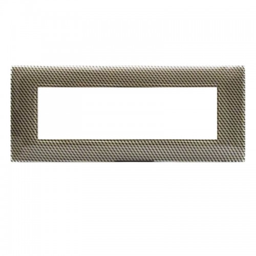 Ave Abdeckrahmen YOUNG44 Carbon klar 7 Module 3D 44PJ07CBC/3D Ave Abdeckrahmen YOUNG44 Carbon klar 7 Module 3D 44PJ07CBC/3D