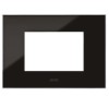 Ave Abdeckrahmen YOUNG44 Farbe schwarz absolut 3 Module 44PJ03NAL Ave Abdeckrahmen YOUNG44 Farbe schwarz absolut 3 Module 44PJ03NAL