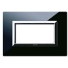 Ave Vera Abdeckrahmen Glass Sistema 44 4 Module absolut schwarz 44PV4NAL Ave Vera Abdeckrahmen Glass Sistema 44 4 Module absolut schwarz 44PV4NAL