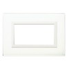 Ave Vera Sistema 44 Abdeckrahmen Glas 4 Modul glänzend weiß 44PV4BL Ave Vera Sistema 44 Abdeckrahmen Glas 4 Modul glänzend weiß 44PV4BL